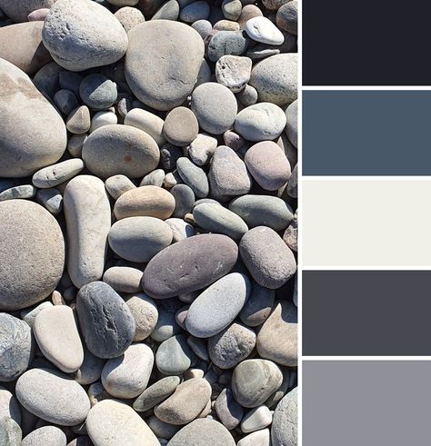 Stone Wall Color Palette, Monochrome Colour Scheme, Pebble Colour Palette, Colour Palette Monochrome, Monochrome Color Pallete, Monochrome Pallet, Stone Color Palette, Monochrome Colour Palette, Monochrome Color Scheme