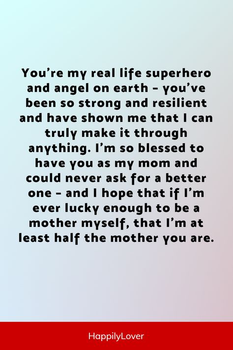 Amazing Mum Quotes, Appreciation Quotes For Mom, Letters For Your Mom, Letter For Mom From Daughter, Words For Mom, Letters To Mom, Mom Appreciation Quotes, Thank You Mom Quotes, Sweet Letters