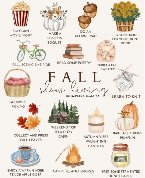 Fall is the perfect time to embrace the art of slow living. 🍂✨ It’s about savoring the little moments—whether it's cozying up with a good book, enjoying the crisp autumn air, or simply taking time to be present. As the world slows down, let’s remind ourselves to do the same. How are you creating space for slow, intentional living this season? Hygge Fall, Fall Hygge, The Art Of Slow Living, Art Of Slow Living, Happy First Day Of Fall, Bored Jar, Crisp Morning, Fermented Tea, Acorn Crafts