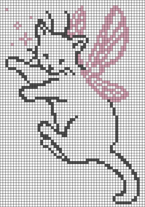 Kawaii Grid Pattern, Pixel Art Pattern Dragon, Crochet Sweater Graph, Crochet Sweater Alpha Pattern, Tapestry Crochet Projects, Sonny Angel Alpha Pattern, Crochet Panels Pattern, Cat Tapestry Crochet Pattern, Gothic Perler Beads