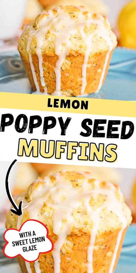 Cheer Breakfast, Salty Cowgirl, Lemon Poppy Muffins, Poppy Seed Muffins Recipe, Cherry Muffin, Poppy Seed Muffin Recipe, Lemon Poppy Seed Muffins Recipe, Lemon Muffin Recipes, Sourdough Breads