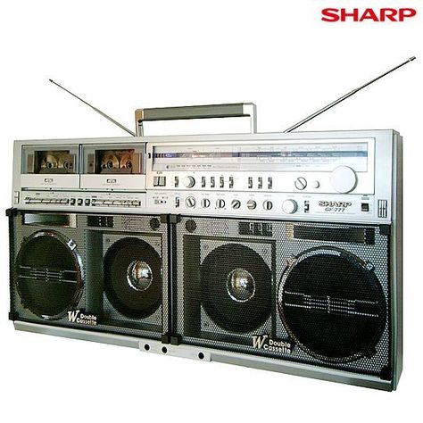 1980s Boombox, Home Theater Sound System, Hifi Audiophile, Mobile Audio, Cassette Deck, Tape Deck, Cassette Recorder, Audio Cassette Tapes, Jukeboxes