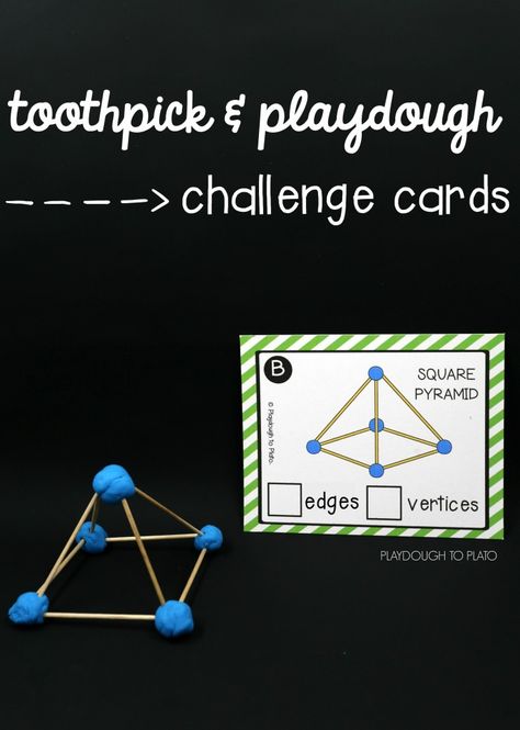 Toothpick STEM Structures - Playdough To Plato - this would be cool to recreate with gumdrops! Stem Bins, Kindergarten Stem, Stem School, Playdough To Plato, Stem Curriculum, Preschool Stem, Lego Challenge, Robot Hand, Lego Activities