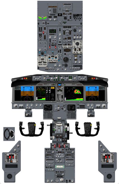 Boeing Business Jet, Aircraft Instruments, Deck Layout, Acoustic Insulation, Plastic Coating, Surveillance System, Boeing 737, Flight Deck, Emergency Lighting