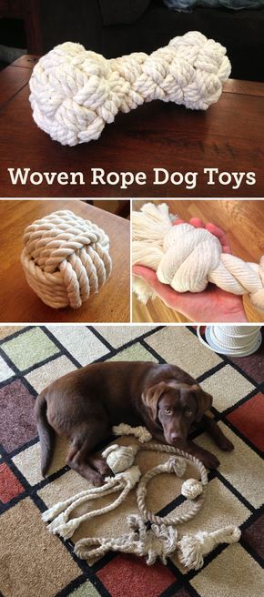 Dog Toys To Make And Sell, Crafts For Charity, Dog Projects Diy, Paracord Dog Toy, Dog Toy Diy, Homemade Dog Toys, Dog Toys Indestructable, Diy Dog Toys, Bone Dog