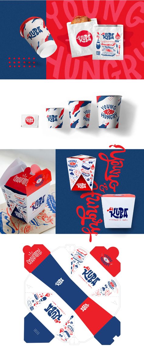 Fast Food Branding, Fast Food Logos, Food Logo Design Inspiration, Pola Kotak, Sandwich Bar, Desain Buklet, Desain Editorial, Stil Industrial, Food Logo Design