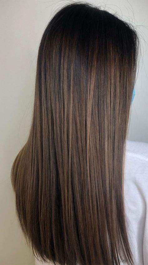 The Most Popular Balayage Hair Color Ideas For 2020 I Take You | Wedding Readings | Wedding Ideas | Wedding Dresses | Wedding Theme Balayage Straight Hair, Balayage Hair Color Ideas, Weft Extensions, Balayage Bob, Kadeřnické Trendy, Black Hair Balayage, Brown Hair Looks, Balayage Hair Color, Blond Balayage