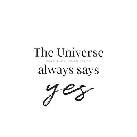 The Universe always says YES to you--over and over and over again.  -  So if it's so easy to get what you want then WHY doesn't your life look the way you want it to?  -  The answer? Because humans are COMPLICATED.  -  And it's so easy to SAY you want something! It's NOT so easy to line yourself up with that goal with your whole heart and soul.  -  Some of us just don't know what it would be like to feel complete. Some of us just LOVE the drama and attention of having problems. And some of us ar I Always Get What I Want Quotes, Childhood Love Quotes, I Want Quotes, Ethereal Core, Magical Universe, Want Quotes, How To Make Magic, Universe Love, Money Blocks