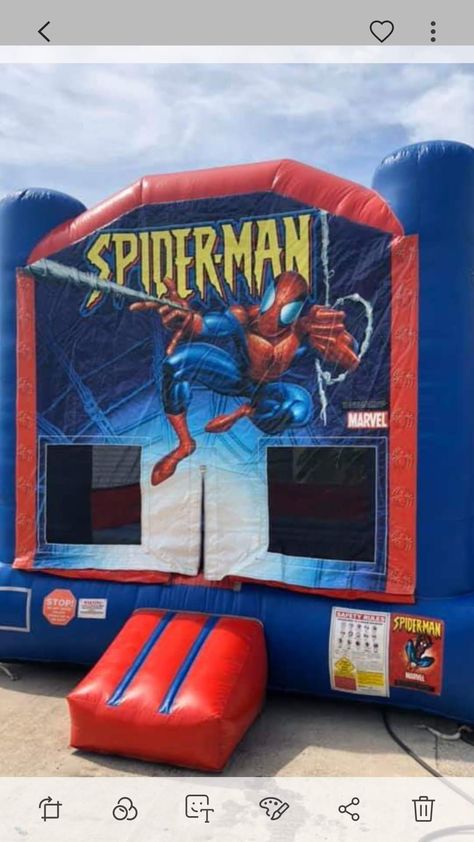 Bounce House Rentals, Spiderman Birthday Party, Bouncy House, Cool Fidget Toys, Urban Beauty, Spiderman Party, Bouncy Castle, Spiderman Birthday, Beauty Boutique