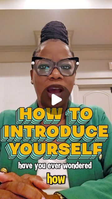 Jeanadell Vernon-Thompson on Instagram: "How To Introduce Yourself Properly ❤️

#etiquette #lifeskills #refinement #polished #effectivecommunication #lifestyle #communicationskills" Introduce Yourself, Effective Communication, Communication Skills, Manners, Life Skills, How To Introduce Yourself, Makeup Tutorial, Career, Lifestyle