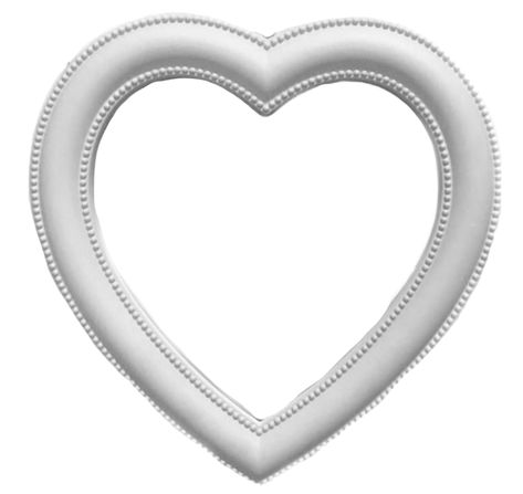 Mirror Png For Editing, Heart For Edit, Mirror Png Aesthetic, Heart Frame Png Aesthetic, Heart Mirror Png, Png Frame Aesthetic, Cute Pngs For Editing, White Heart Mirror, Heart Png Aesthetic