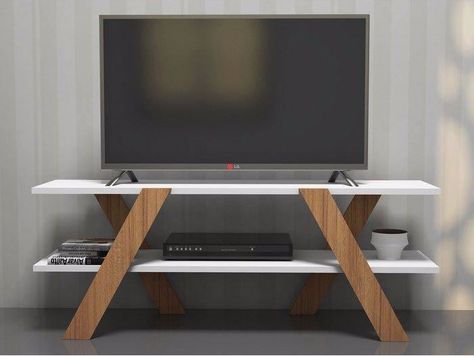 Mesa Para Lcd Led Moderna Living Rack Comedor Melamina - $ 2.770,00 en Mercado Libre Glamorous Home, Flat Screen Tv Stand, Bedroom Decorating Tips, Tv Rack, Sitting Room Design, Tv Stand Designs, Tv Unit Furniture, Tv Unit Design, Living Room Tv Stand