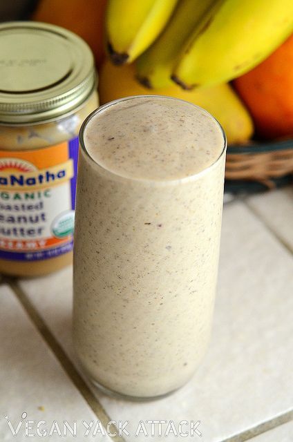 Hangover Smoothie, Peanut Butter Smoothie, Vegan Drinks, You Ve Got This, Daily Recipes, Green Smoothies, Vegan Smoothies, Peanut Butter Banana, Banana Smoothie