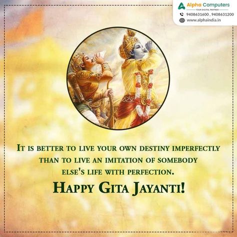 Happy GITA jayanti to all friends . Alpha #alpha #edusoftlite #Edusoft #education #school #software #Classes #college Bhagwat Geeta Jayanti Images, Gita Jayanti Posts, Geeta Jayanti Quotes, Gita Jayanti Quotes, Geeta Jayanti Images, Happy Gita Jayanti, Geeta Jayanti, Gita Jayanti, Bhagavad Gita Quotes