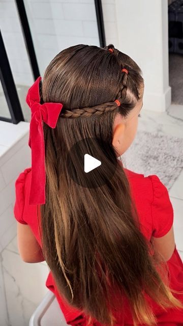 Sharon | Beauty content on Instagram: "Day 29/30 of back to school hairstyles 🍎✨️ How cute is this half up half down with the braids crown? 😍 Tag me if you try it 🫶🏻  #kidshairstyles #halfuphalfdown #backtoschoolhairstyles #braids  #picturedayhair #preschoohairstyle #easykidshair" Braids Crown, Shoulder Length Wavy Hair, Girls School Hairstyles, Picture Day Hair, Easy Hairstyles For Kids, Girls Hairstyles Easy, Wedding Hair Up, Easy Everyday Hairstyles, Beauty Content