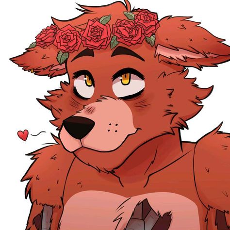 Fox, Flowers, Red, Instagram