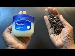 Remedy For White Hair, Cloves Health Benefits, Vaseline For Hair, Vaseline Original, Help Hair Grow, Natural Hair Growth Tips, How To Grow Natural Hair, Petroleum Jelly, Shoe Lace Tying Techniques