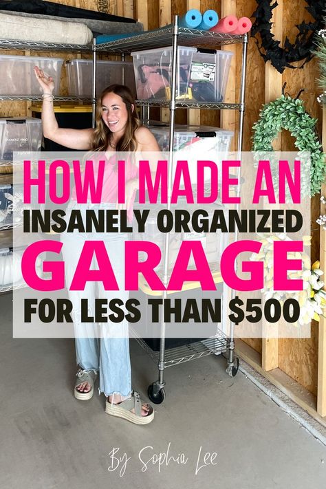 Garage Clutter, Organized Garage, Diy Garage Work Bench, Garage Wall Storage, Garage Storage Inspiration, Diy Garage Storage Cabinets, Garage Organization Tips, Garage Organisation, Garage Diy