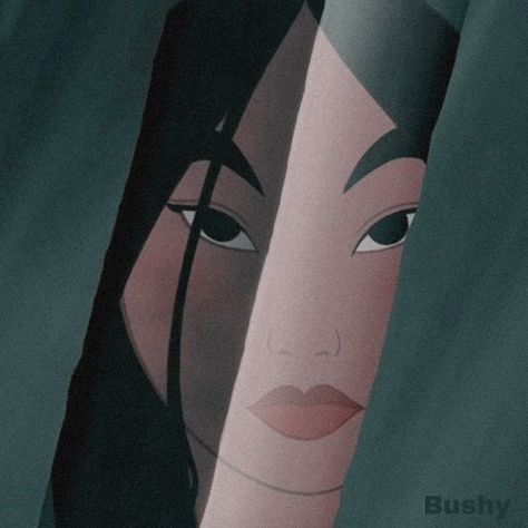 Mulan Profile Picture Aesthetic, Mulan Profile Picture, Mulan Aesthetic Icon, Disney Mulan Aesthetic, Mulan Pfp, Mulan Icon, Reflection Mulan, Mulan Aesthetic, Mulan 3