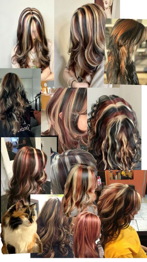 Cute Hair Colors, Hair Inspiration Long, Hair Color Streaks, Hair Streaks, Dyed Hair Inspiration, Hair Inspiration Short, Hairstyles For Layered Hair, Pretty Hair Color, Hair Stylies