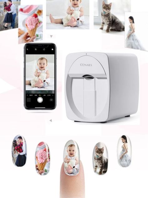 1734.33US $ |Mobile Nail Printing Machine Digital Intelligent Nail Art Printer With Wifi Manicure Salon Set Tools Diy Nail Art Equipment - Manicure Tools - AliExpress ; Opens a new tab Find mobile nail printing machine with free shipping, free return and fast delivery. Enjoy ✓Free Shipping Worldwide! ✓Limited Time Sale ✓Easy Return. #nails #nailsnipper #nipper #manicure #tools #manicuretools #nailequipment #nailsclipper Nail Art Machine, Nail Art Printer, Cheap Nail Polish, Nail Polish Gift Set, Nail Printer, Cheap Nail Art, Mobile Nails, Nail Equipment, Nail Salon Decor