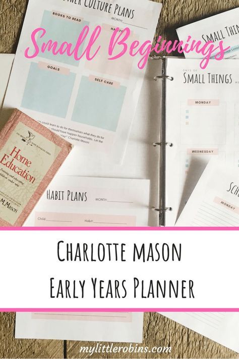 Just because you're not doing formal lessons with your child yet doesn't mean that you can't get into rhythms and routines! Charlotte Mason recommended many activities for the early years. This planner helps you organize those, habit plan, mother culture plans, and more! Charlotte Mason Planner, Charlotte Mason Preschool, Diy Homeschool, Biblical Homeschooling, Mother Culture, Charlotte Mason Homeschool, Christian Homeschool, Homeschool Tips, Homeschool Elementary