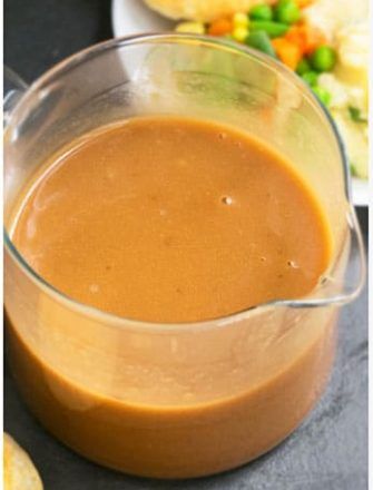 How to Make Homemade Gravy Recipe (Brown Gravy) - CakeWhiz Recipe With Beef Broth, Brown Gravy Recipe Easy, Easy Homemade Gravy, Easy Brown Gravy, Turkey Gravy Recipe Easy, Recipe With Beef, Homemade Brown Gravy, Turkey And Gravy, Best Turkey Gravy