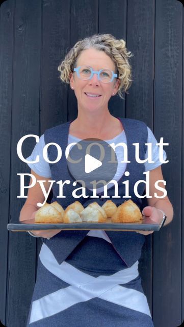 Ali Stoner on Instagram: "🏴󠁧󠁢󠁳󠁣󠁴󠁿 COCONUT PYRAMIDS 🏴󠁧󠁢󠁳󠁣󠁴󠁿

You might think not the most Scottish of recipes, but I made these when I was wee, and there are a staggering number of sweet treats the Scots make using coconut! Obviously imported when trade routes opened up, this nostalgic treat I think is best enjoyed in its simplicity. Or you can dip it in chocolate, it’s your call! 

Makes 8 pyramids
225g finely dessicated coconut
110g caster sugar
40g fine rice flour
1/2 tsp vanilla paste
3 egg whites

Beat your egg whites till stiff. 
In a bowl mix the coconut, rice flour and sugar. Add half the egg whites and vanilla paste and mix. Then add the rest of the egg whites until well combined. 
Using an ice cream scoop, portion out into tray and form into pyramids. Bake at 160c in Coconut Pyramids, Dessicated Coconut, Vanilla Paste, Coconut Rice, Caster Sugar, An Ice Cream, Biscuit Cookies, Rice Flour, The Egg