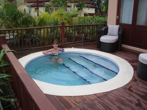 Small Inground Swimming Pools, Small Fiberglass Pools, Small Inground Pool, Kleiner Pool Design, Pools For Small Yards, Backyard Ideas For Small Yards, Small Yards, Small Swimming Pools, Small Pool Design