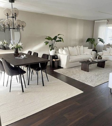 Living Room Design Dark, Dark Hardwood Floors Living Room, Dark Floor Living Room, Dark Wood Floors Living Room, Dark Wood Living Room, Wooden Floors Living Room, Living Room Hardwood Floors, Living Room Wood Floor, Casa Clean