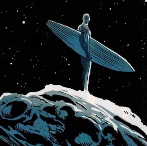 Silver Surfer Comic, Dr Manhattan, Surfer Art, Water Aesthetic, Abstract Graphic Design, Marvel Characters Art, Marvel Comics Art, Silver Surfer, Funny Profile Pictures