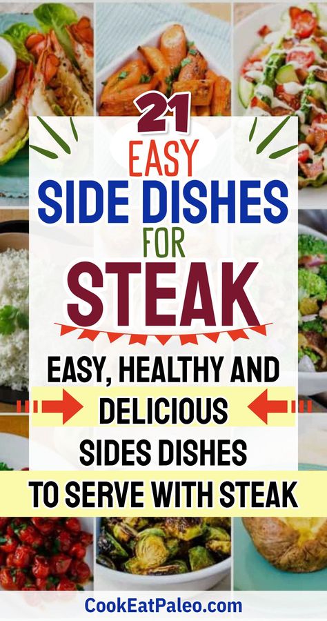 What To Serve With Flank Steak Dinners, Sides With Steaks Easy, Best Side Dishes For Steak Veggies, Sides To Cook With Steak, What To Cook With Steak Sides, What Goes With Steak Dinners, Sides To Pair With Steak, What Sides Go With Steak, What To Serve With Grilled Steak