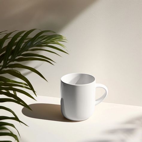 White coffee mug mockup, editable design | premium image by rawpixel.com Product Styling, Mug Mockup, About Coffee, Awesome Designs, White Coffee Mug, Blank Space, White Coffee Mugs, Post Ideas, White Mug