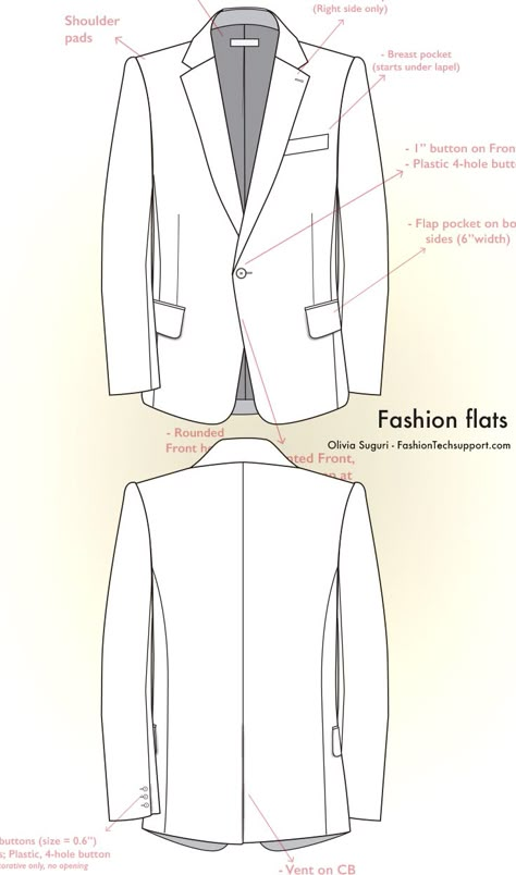 Fashion Flats Sketches, Jacket Flat Drawing, Blazer Flat Sketch, Jacket Design Sketch, White Long Sleeves Outfit, Jacket Flat Sketch, Sketches Traditional, Jacket Sketch, Long Sleeves Outfit