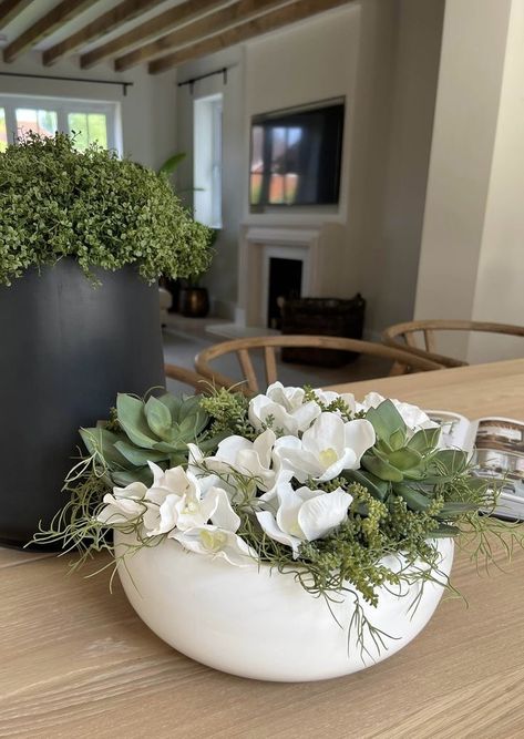 Dried floral centerpieces