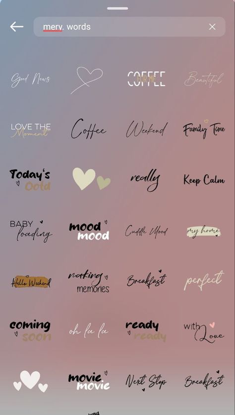 Blog Highlight Cover Instagram, Insta Story Font Hack, Snap Stickers Cute, Insta Story Stickers Search Words, Hastag Instagram Aesthetic, Insta Sticker Free, Cute Insta Story Layout, Add Yours In Instagram Story, Instagram Gift Stories Aesthetic