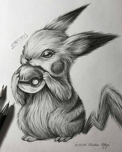 Pokemon Sketches Pencil, Pokemon Drawing, Pikachu Drawing, Arte Nerd, Pokemon Sketch, Naruto Sketch Drawing, Animal Drawings Sketches, Disney Art Drawings, Dark Art Drawings