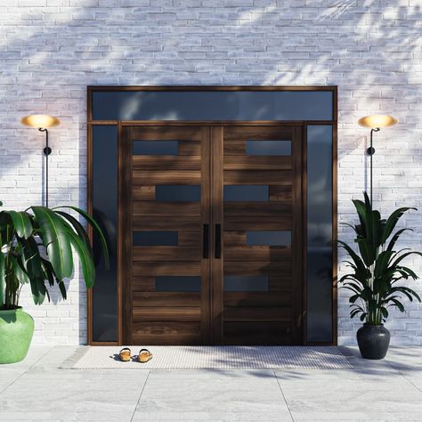 House entrance doors