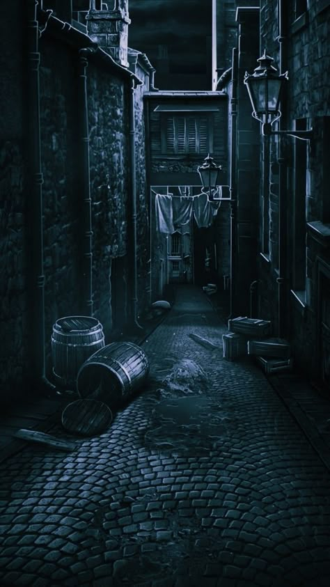 Dark Tower Art, Gothic Setting, Victorian Street, Wattpad Background, Fantasy Village, Episode Interactive Backgrounds, Episode Backgrounds, Creepy Christmas, Halloween 3