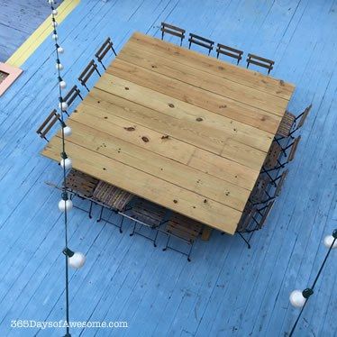 Extra Large Outdoor Dining Table, Outdoor Square Table, Table For 16 People, Square Outdoor Table, Square Table Setting Ideas, Outdoor Thanksgiving Dinner, Large Square Dining Table, Square Patio Table, Farm Style Table