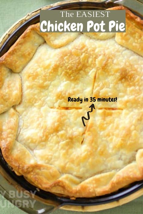 Pot Pie Recipe Easy, Comforting Casseroles, Chicken Dishes For Dinner, Easy Chicken Pot Pie Recipe, Best Chicken Pot Pie, Homemade Chicken Pot Pie, Savory Recipe, Chicken Pot Pie Recipe, Pot Pie Filling