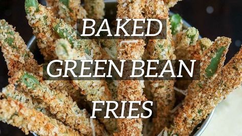 Baked Green Bean Fries - Karyl's Kulinary Krusade Gluten Free Grilling, Green Bean Fries, Creamy Jalapeno Dip, Green Beans Mushrooms, Baked Green Beans, Restaurant Appetizers, Creamy Jalapeno, Fried Green Beans, Marinated Mushrooms