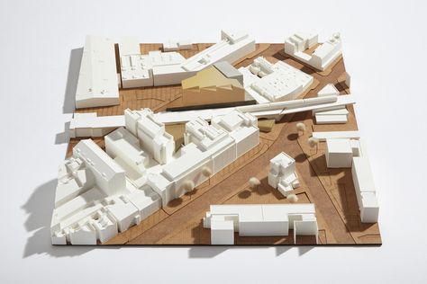 Site Model Architecture, Korean Crafts, Model Site, Site Model, Urban Design Graphics, Architecture Drawing Plan, Architecture Life, Architecture Concept Diagram, Arch Model