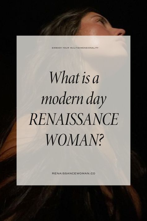 Dive deep into the paradox of being a modern day Renaissance woman. Discover how embracing multidimensionality can fuel innovative perspectives and inspire a new paradigm. Explore the intricate beauty of paradox, cyclical living, embodying both feminine and masculine energies as a quintessential Renaissance woman, masterfully balancing multiple roles, skills, and passions. Become her by embodying your inner Renaissance Woman. #shequotes #selflove #womenquotes Become The Most Interesting Woman, Nepotism Aesthetic, Cyclical Living, Becoming Her, Feminine And Masculine, Feminine Branding, Branding Inspo, Vibe Check, Intelligent Women