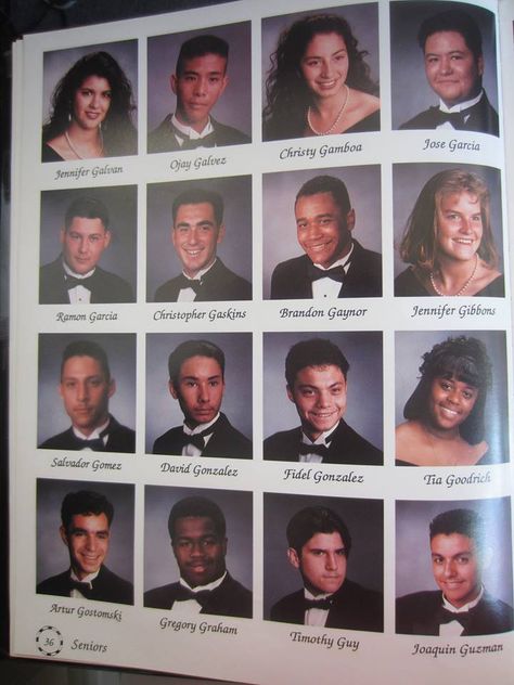 My highschool yearbook photo! I have not seen this in over 15 years WOW I have Hair Highschool Yearbook, David Gonzalez, Yearbook Photo, Yearbook Ideas, Yearbook Photos, Yearbook, High School, Magazine, Books