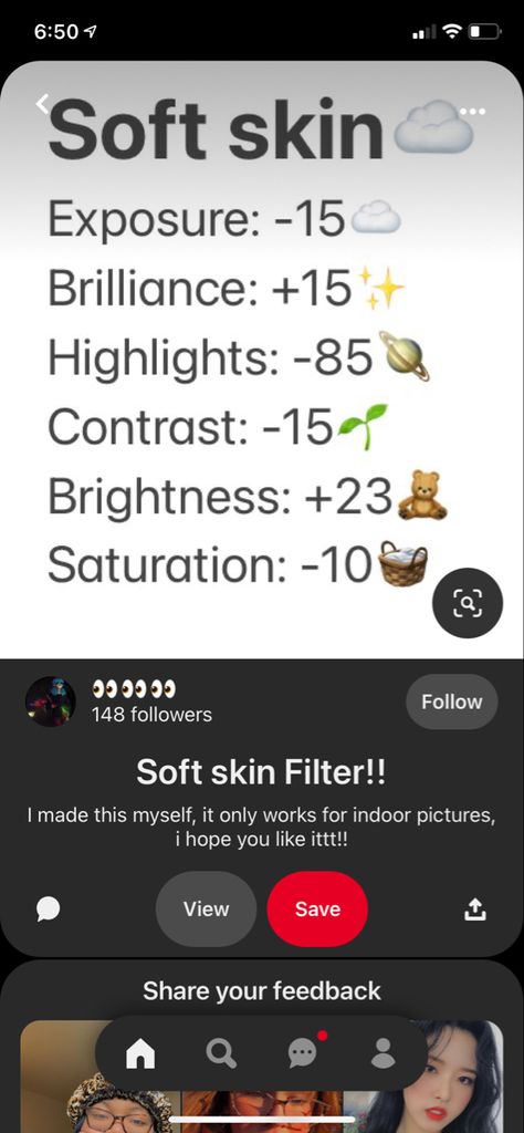 Soft Filter Camera Roll, Creative Photography Poses, Edit Camera, Photography Editing Apps, Phone Photo Editing, Photo Editing Vsco, Skin Photo, Digital Art Photography, Photo Editing Techniques