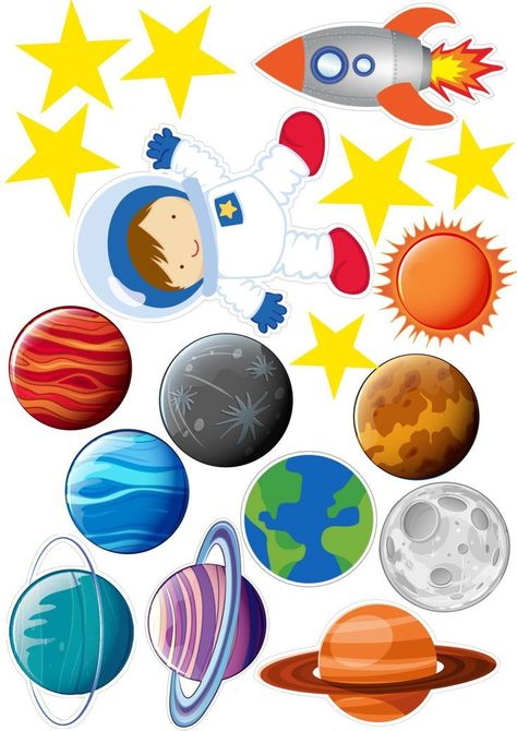 Solar System Projects For Kids, Planet Crafts, Space Crafts For Kids, Solar System Projects, Solar System Crafts, Astronaut Birthday, Space Theme Party, Space Activities, Space Birthday Party