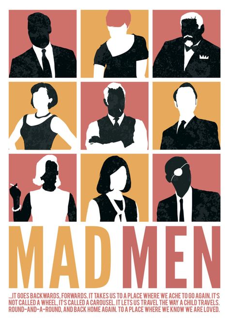 Mad Men Illustrated Poster Art Print | Etsy Mad Men Poster, International Men's Day, Illustrated Poster, Mad Women, Mad World, Men's Day, Female Art Painting, Outdoor Quotes, Celebrity Design