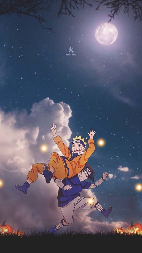 Naruto Halloween, Halloween Wallpaper, Naruto, Moon, Wallpapers, Halloween, Anime