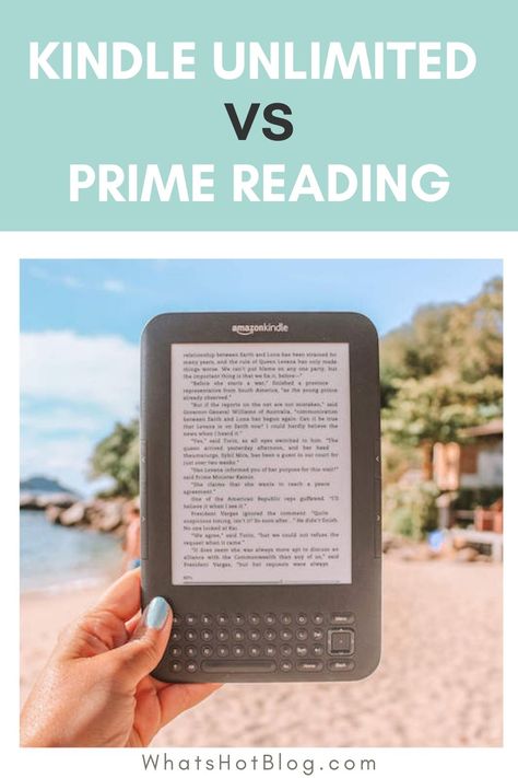 If you're a book lover and unsure whether to invest in Kindle Unlimited or Prime Reading then this is for you. We break down the pros and cons of each reading subscription service so you can pick the one that best suits you. #whatshotblog #kindle #reading Book Blogging, Cosy Reading, Best Kindle, What To Read Next, Book Subscription, Reading Tips, Read More Books, Books Bookshelf, Which Is Better